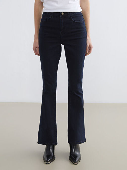 Flare Kad?n Jean Pantolon