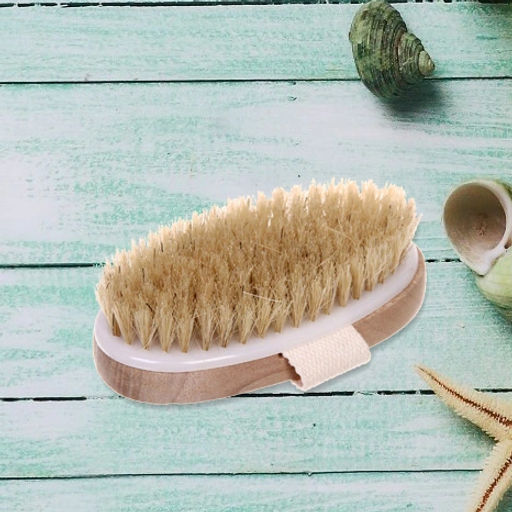 Цена за 3 шт. Щетка для тела массажная, ручка петля "Ultramarine - Пробуждение", Длина щетки 12см, ширина 6см, ручка петля 12,5*3,5 см, щетина 1,5см.(средняя)