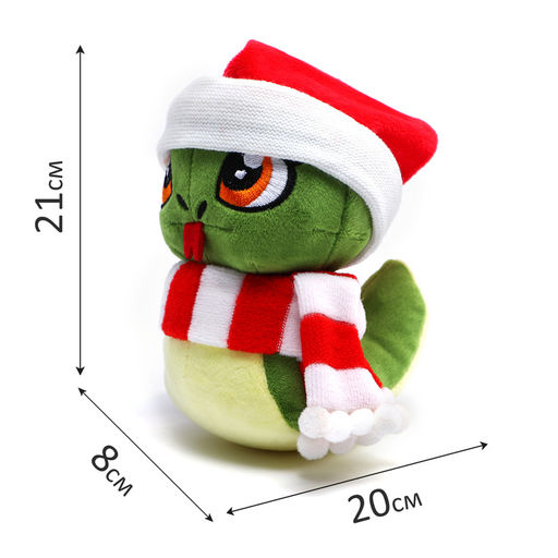 Мягкая игрушка Змея, в шапке и шарфе - Milo toys фото 2