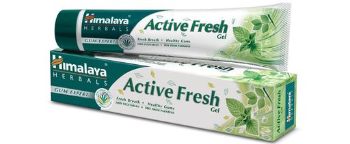 Himalaya ToothGel Active Fresh 80g / Аюрведический Зубной Гель 80г
