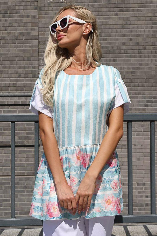 Блузка М2-4084 - Wisell фото 10