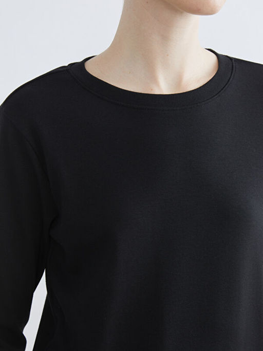 Bisiklet Yaka Kad?n Ti??rt