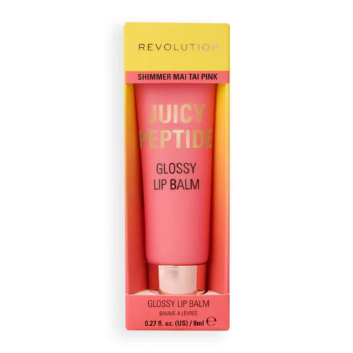Бальзам для губ Juicy Peptide Glossy Lip Balm, Shimmer Mai Tai Pink 6930468