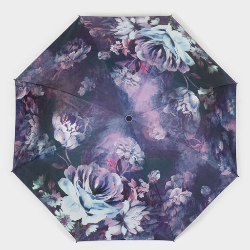 Зонт механический Воздушные пионы, эпонж, 4 сложения, 8 спиц, R = 48 см, цвет МИКС - Simaland фото 9