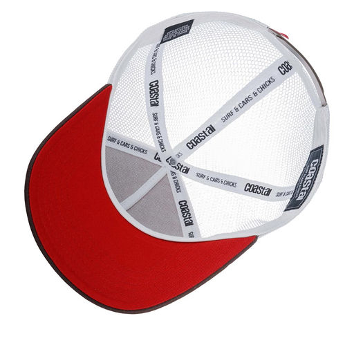 Бейсболка COASTAL арт. HFT Air Cooled (оранжевый / черный)  фото 3