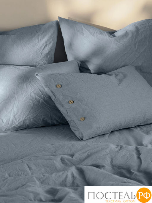 КПБ PRIME PRIVE СМОГЕН голубой  фото 4