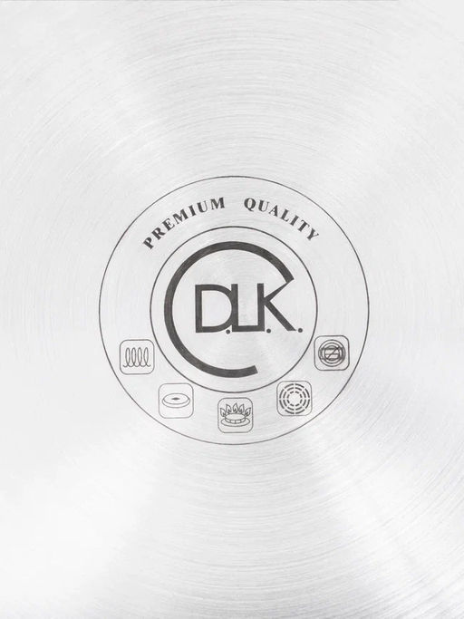 Сотейник с крышкой стеклянной из нержавеющей стали (3-х слойный) 26x7 см (2.6 л), арт. 3550-26 - D.L.K. фото 8