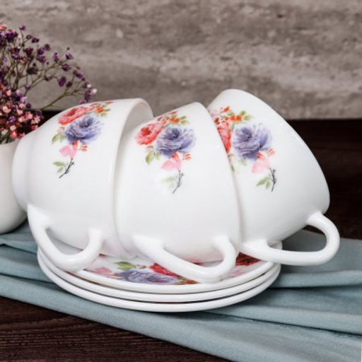 Чайный набор 12 предметов 220 мл картон / GB220/GD55-6A (7027) /уп 8/ Синяя роза - Галеонтрейд фото 6