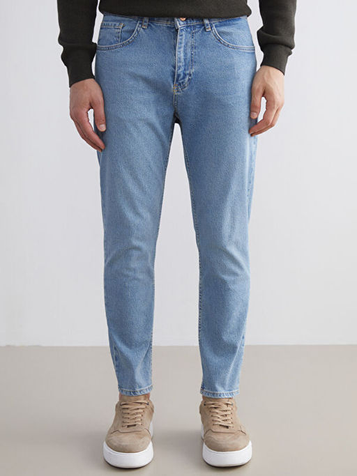730 Havu? Kal?p Erkek Jean Pantolon