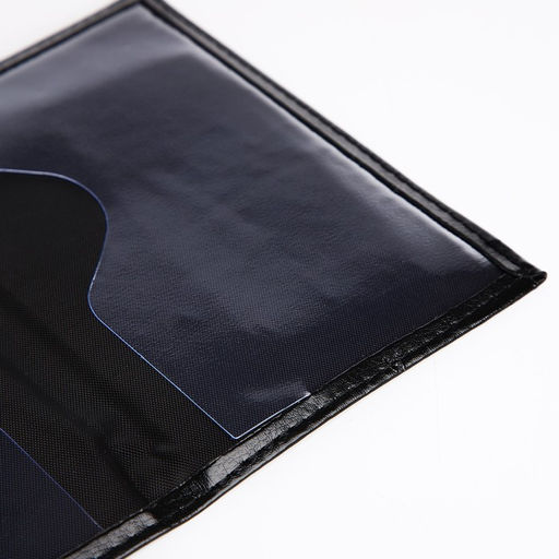 Обложка для паспорта, чёрная