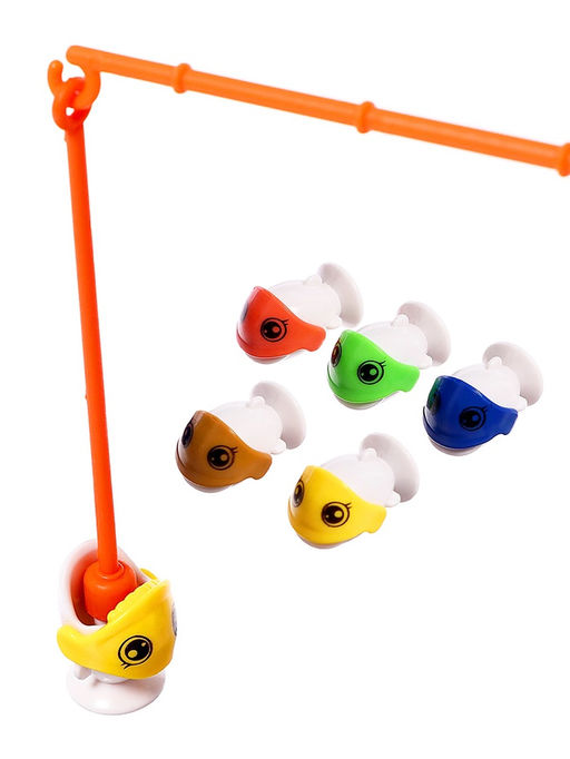 Рыбалка магнитная «Тюлень», 12 рыбок, 2 удочки