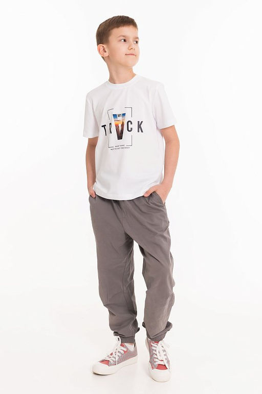 Футболка М225019Па белый - Елена фото 7