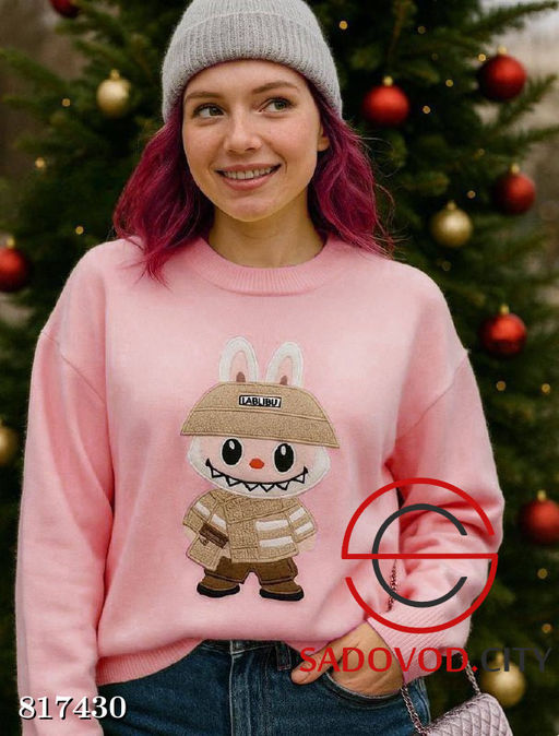 Женская кофта с рисунком - Bruno фото 3