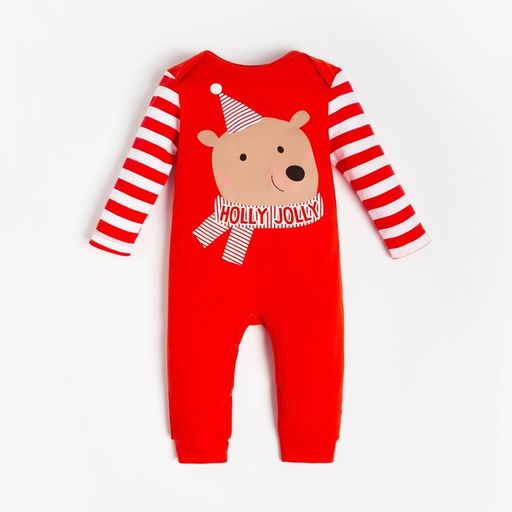 Комбинезон Крошка Я Мишка, рост 68-74 см, красный