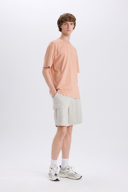 Regular Fit Beli Ba_c_kl_ Kargo Cepli _ort - Defacto фото 3