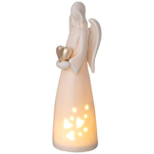 ФИГУРКА АНГЕЛ С LED-ПОДСВЕТКОЙ 6,5*5,4*17,8 СМ - Lefard фото 4