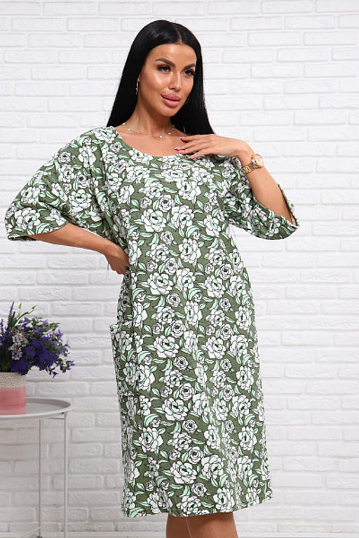 Туника махра (01020, зеленый)