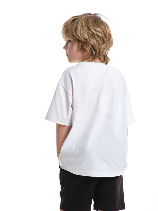 Футболка I JUST NEED 22-9002 белый - Mini maxi фото 7