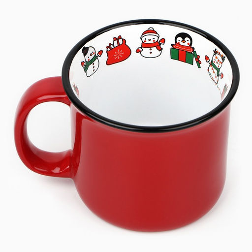 Кружка керамическая новогодняя «С Новым годом!», 450 мл