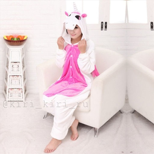 Пижама кигуруми Единорог с крыльями  фото 13