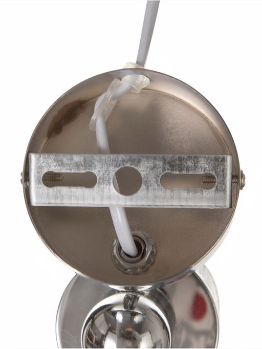 Бра настенное BayerLux «Анрия», 1хЕ14, 40 Вт, хром, 14×8×12 см