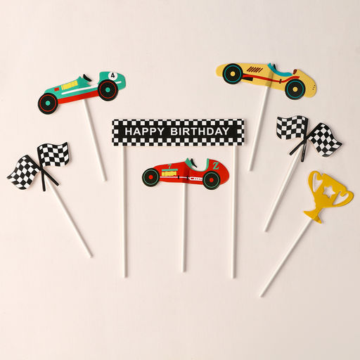 Набор для украшения С днём рождения победитель, набор 7 шт. - Страна карнавалия фото 2