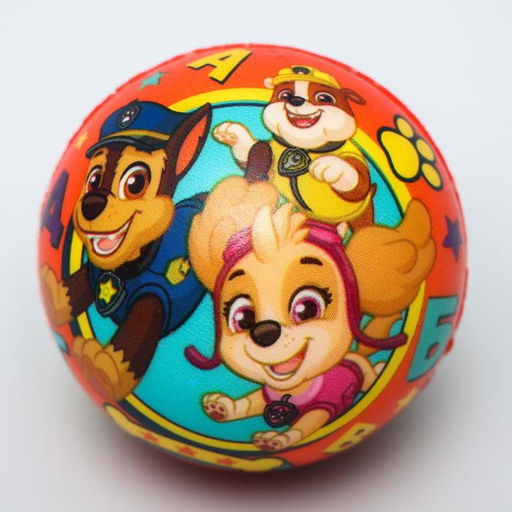 Мягкий мяч Paw Patrol «Алфавит», 6.3 см, МИКС