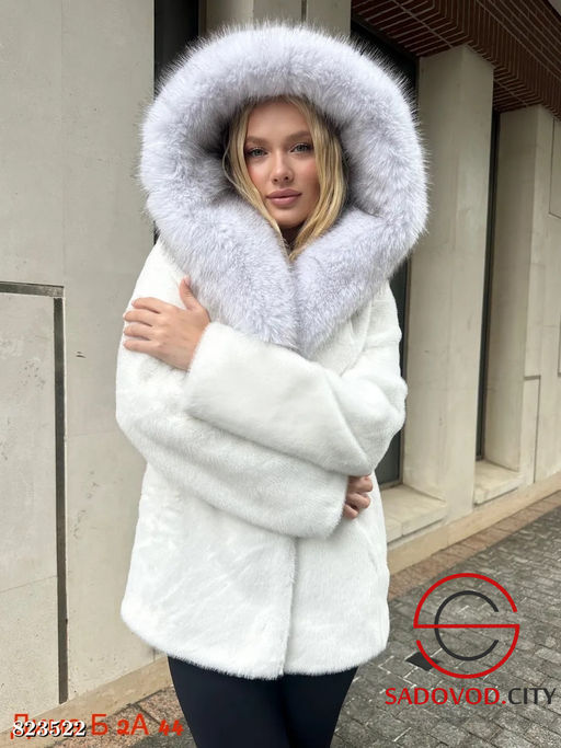 Шуба женская из искусственного меха