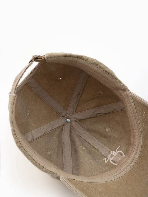 Кепка женская MINAKU «Коктейль», размер 56-58, бежевая, вареный деним