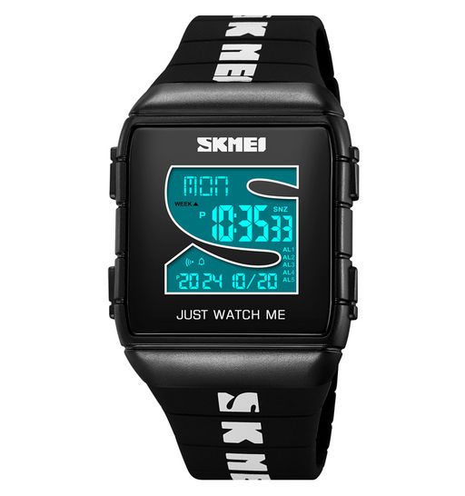 Часы наручные Skmei мужские электронные 2055black-white