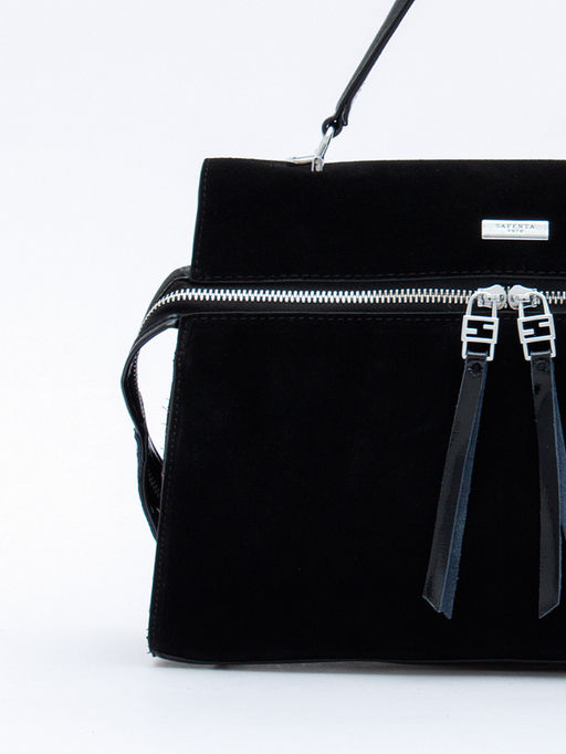 Сумка 9675MSS black Velina Fabbiana-Safenta