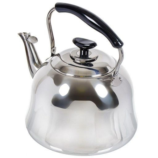 Чайник нерж 5л мет/пластик ручка матовая черная Daniks GS-28224 (364424)  фото 7