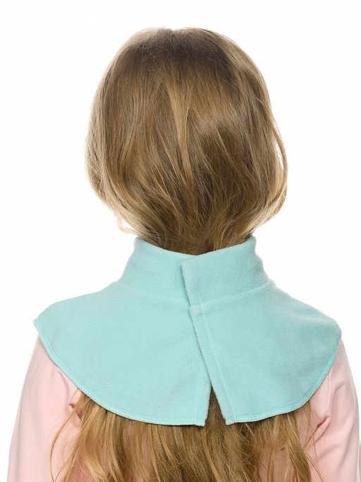 PELICAN,шарф для девочек в виде манишки, Лазурный