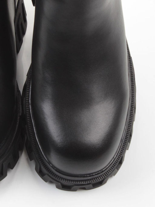 04-PAT148-1Z BLACK Ботинки зимние женские (натуральная кожа, 100% шерсть)