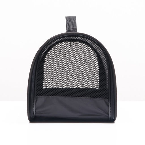 Сумка - переноска для животных Карпетбеггер, 40,5 х 24 х 24 см, серая - Пижон фото 4