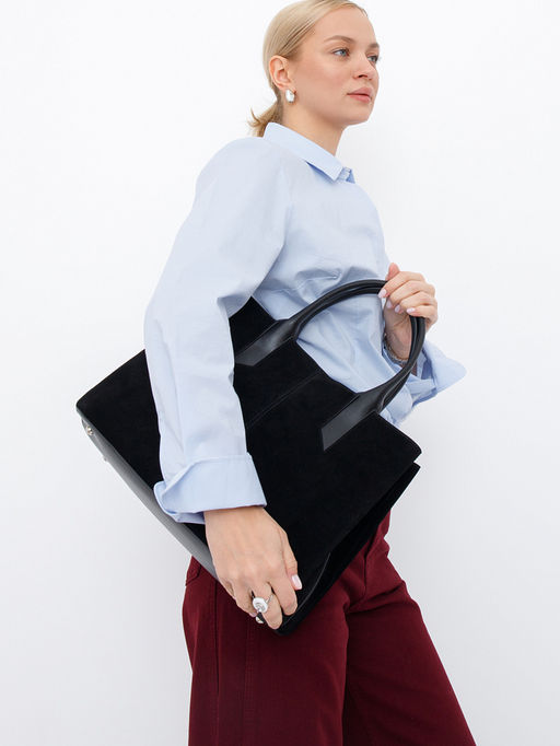 Сумка 1019M black Polina&Eiterou