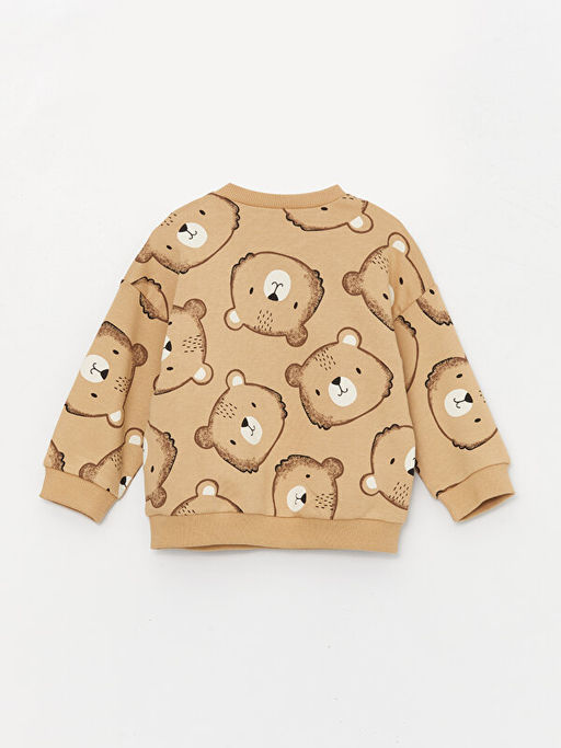 Bisiklet Yaka Erkek Bebek Sweatshirt ve E?ofman Alt 2li - Waikiki фото 3