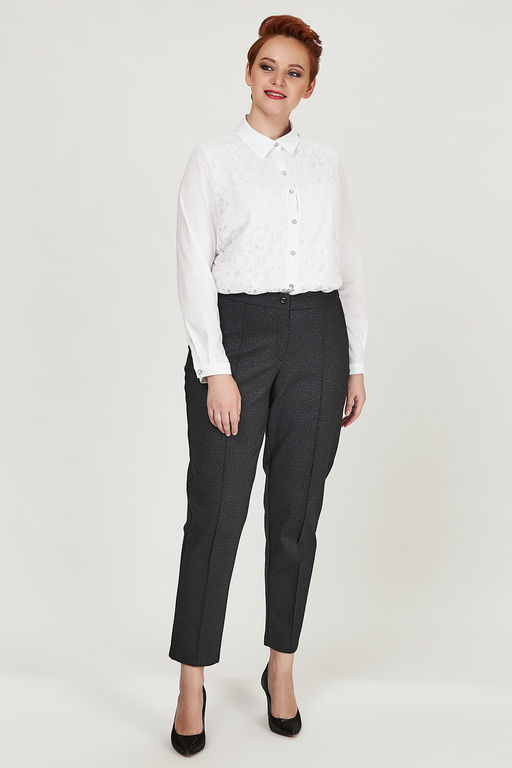 Блуза офисная белая - Olsi фото 2