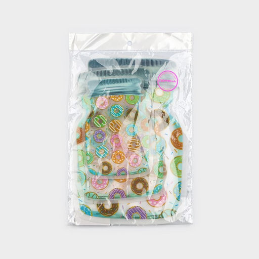 Набор пакетов для хранения сыпучих Доляна Пончики, застёжка zip-lock, 3 шт., 1510 см, 2013 см, 24.516.5 см  фото 5