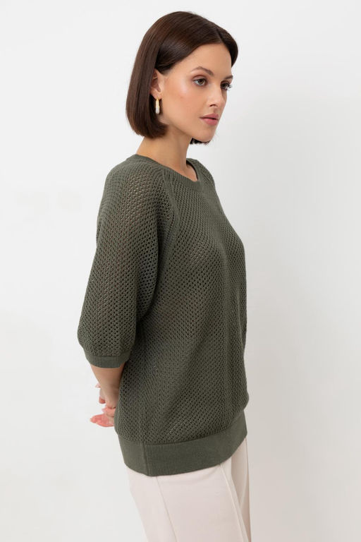 ЕВ 30207/хаки джемпер жен