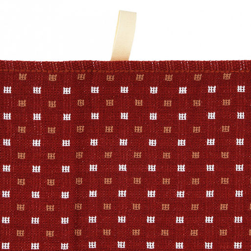 Полотенце кухонное "Кофе" 34х78см, лен+махра, 100% хлопок, цвета микс, Bolangde (Китай)