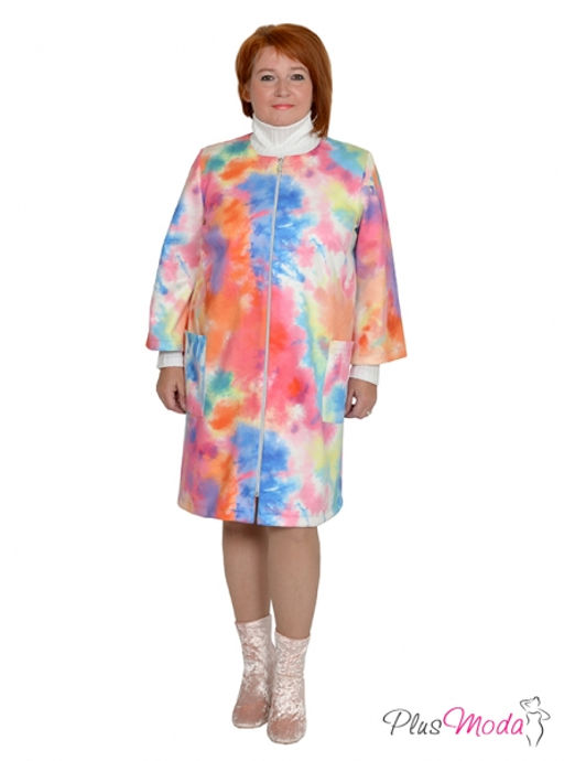 Плащ Модель №1013 размеры 44-84 - Plusmoda фото 8