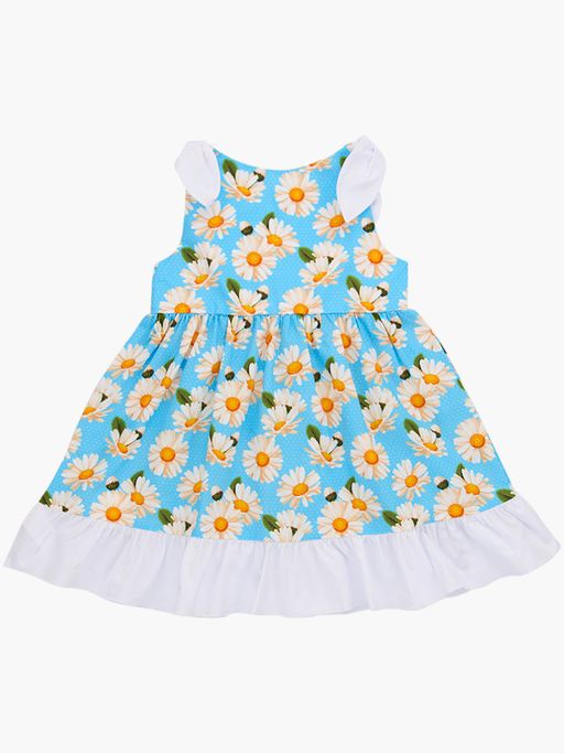 Платье сарафан с ромашками UD 7662 ромашки - Mini maxi фото 5