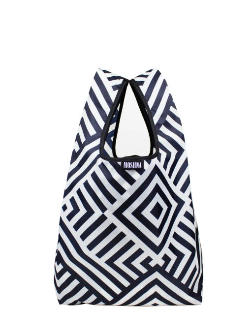 Мод.3,Майка Принт (SM3Short) Средняя с кармашком. Зигзаг черно-белый НОВИНКА!!! - Moshna фото 7