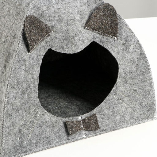 Домик для животных из войлока Ушастый, 40 х 40 х 40 см - Simaland фото 4