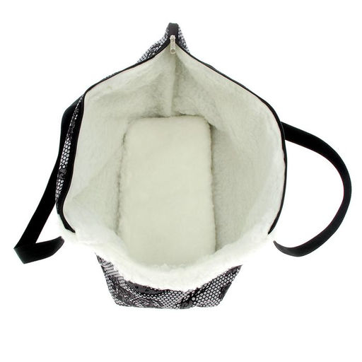 Сумка - переноска для животных, зимняя, оксфорд, 40 х 19 х 26 см, микс цветов - Пижон фото 3