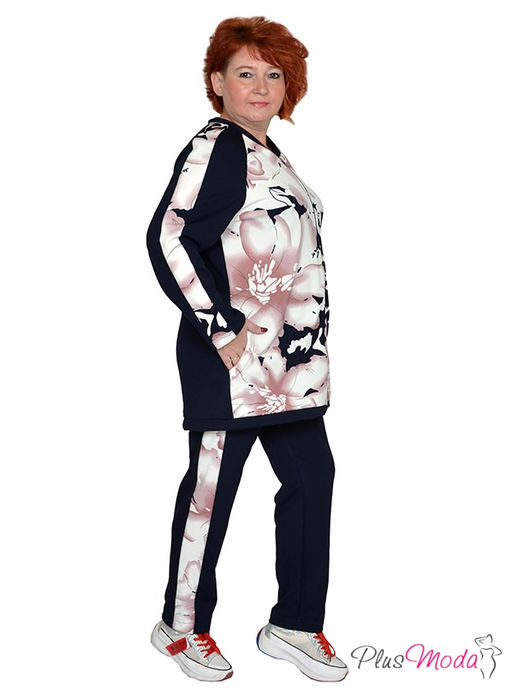 Толстовка Модель №1419 размеры 44-84 - Plusmoda фото 9