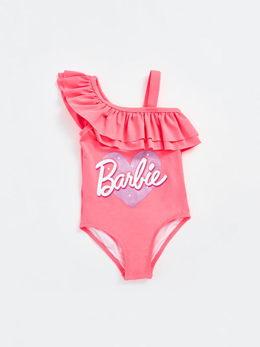 Bisiklet Yaka Barbie Bask?l? K?z Bebek Mayo