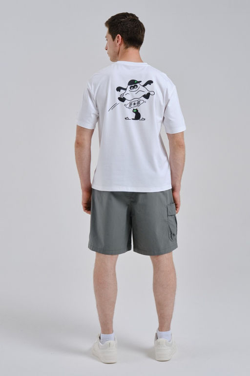 Шорты текстильные Хаки - Anta фото 5