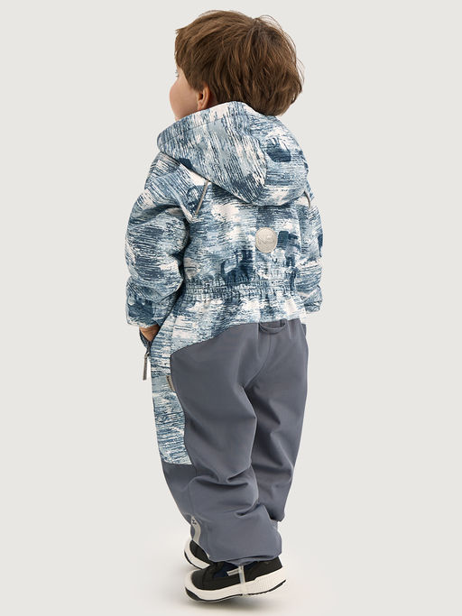 Комбинезон 8м1126 деним/серый